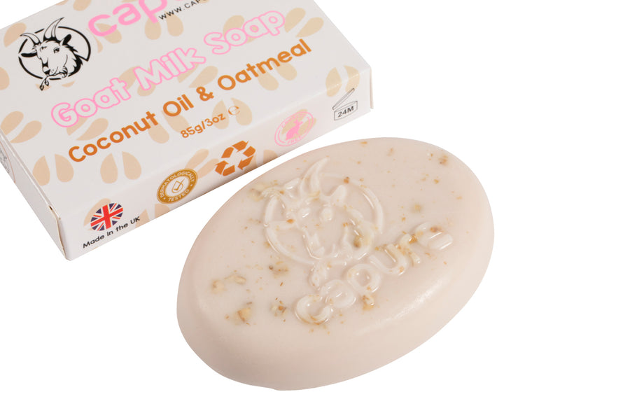 Goat Milk Soap with Coconut and Oatmeal