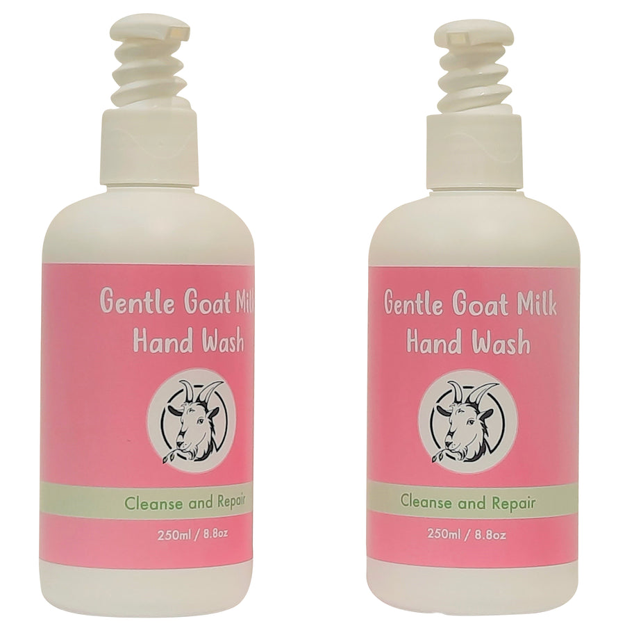 2 X Gentle Goat Milk Hand Wash (250ml / 8.8oz) SPECIAL DUO - 2 BOTTLES